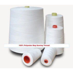 Polyester tråd TEX250 – hvid (med silikone)